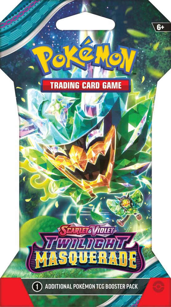 Pokémon Twilight Masquerade Sleeved Booster Pack (5 Packs)