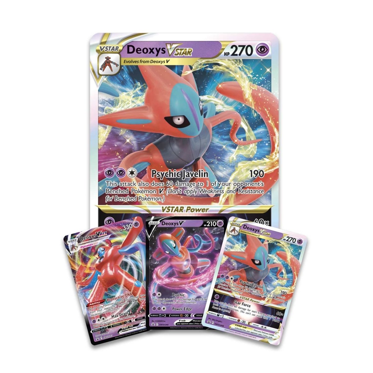 Pokémon Deoxys VMAX & VSTAR Battle Box