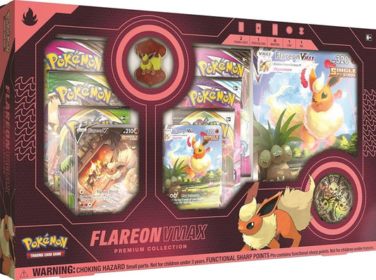 Pokemon Flareon Vmax Premium Collection