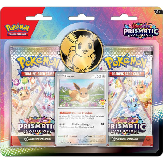 Pokemon Prismatic Evolutions 2-Pack Blister